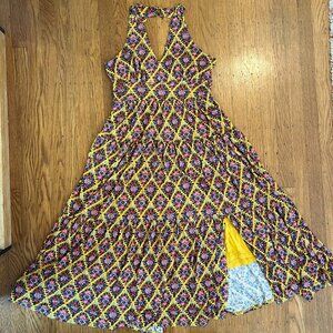 Beautiful Maxi Halter Sun Dress (Maeve / Anthropologie)